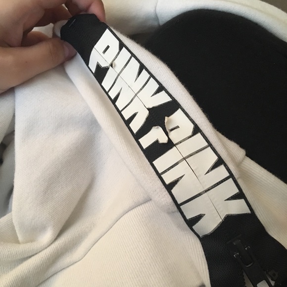 Victoria’s Secret Pink Varsity Side Zip Crew - Picture 5 of 5